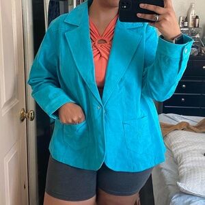 cervelle blue blazer